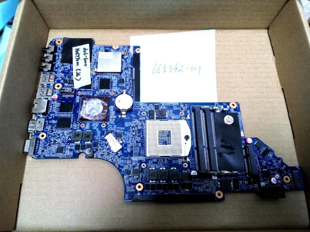 665342 001 DV6 подключение к материнской плате Полная проверка lap connect board|Печатные