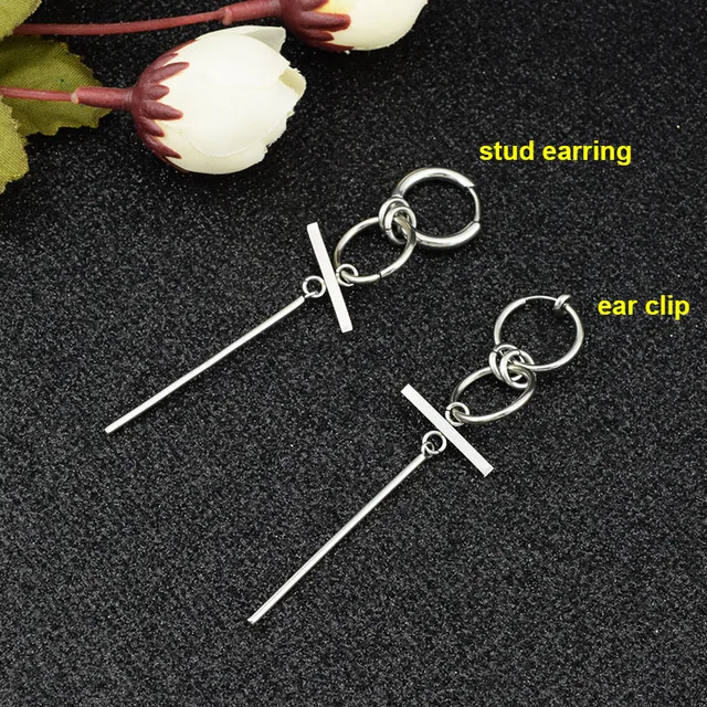 【SENTIMENTS】NO.516 [SILVER] EARRING ★韓国人気★ 追跡付 1Pair Stainless Korean Hand Earrings Women Jewelry Stainless