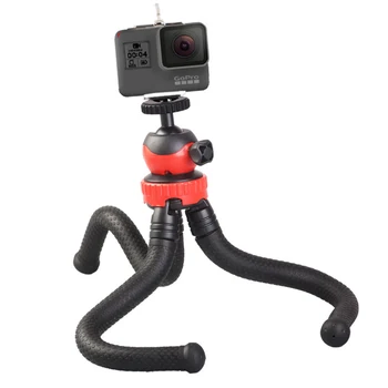 

High Elastic Octopus Multifunction Phone Tripod 360 Degree Shooting 1.2Kg Max Load For DSLR SLR Camera Gopro Smartphone.