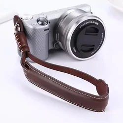Ergonomic Camera Wrist Hand Strap Grip (Coffee)