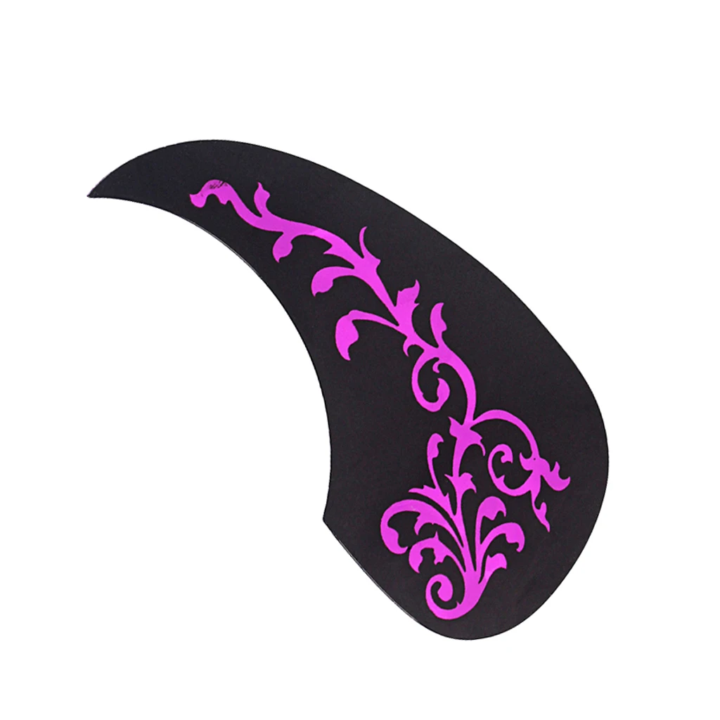 1pc Folk Acoustic Guitar Pickguard Anti-scratch Plate Self-adhesive Pick Guard Sticker Gifts Guitar Pretty Decoration