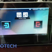 WI-FI фингерпринта системы Android ZKteco biosmart-Zpad цветной сенсорный экран с батареей 6000 пользователей отпечатков пальцев