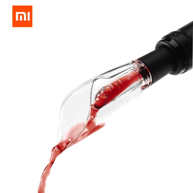 Xiaomi mijia акриловый графин для быстрого вина мини портативный фильтр для вина воздухозаборник аэратор для семейного бара