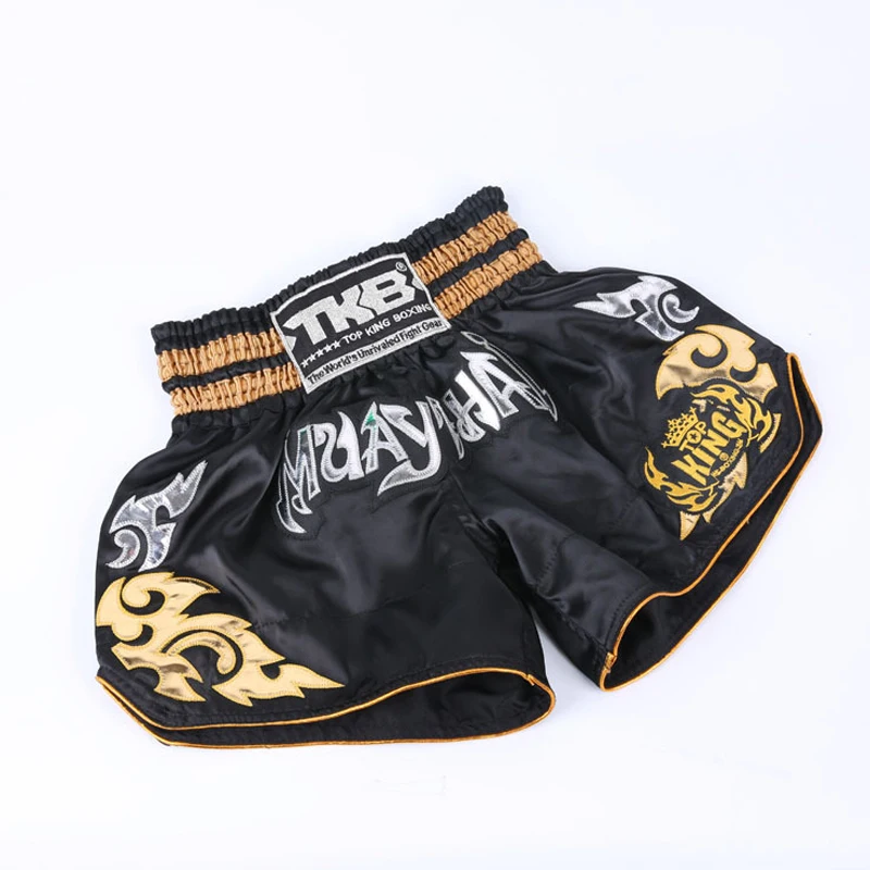 4 цвета шорты Muay thai для кикбоксинга спортивные mma штаны взрослых цвета: черный