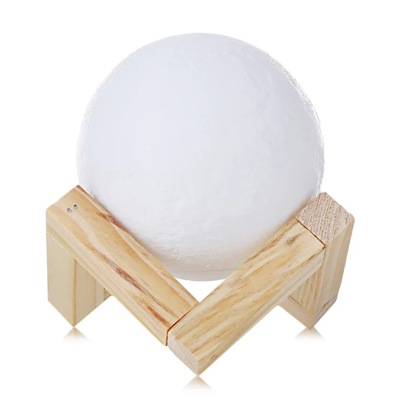 3D Magical LED Luna Night Light Moon Lamp Desk USB Charging Touch Control Home Decor Promotion Drop Shipping 2019 New