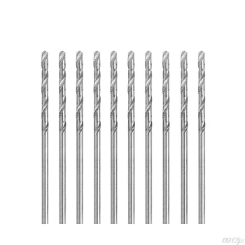

Multifunction 10 Pcs Tiny Micro HSS 2.2mm Straight Shank Twist Drilling Bit