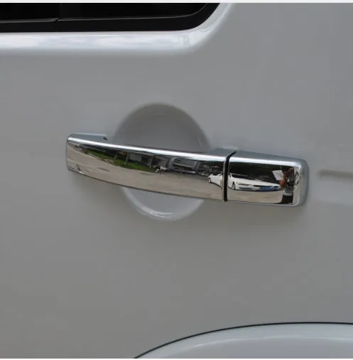 Хромированная крышка ручки двери подходит для 2006 10 Land Rover Freelander 2 LR2 Discovery 3 LR3 Range Sport