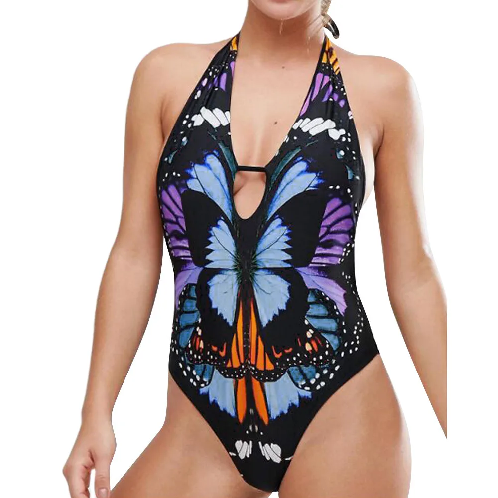 Sexy Women's One Piece Bikini Push-Up Padded Swimwear Swimsuit Bathing Suit For Daily Summer Sexy Swimwear maillot de bain