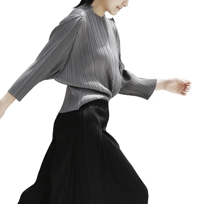 Changpleat Spring Women loose T-shirt Miyak