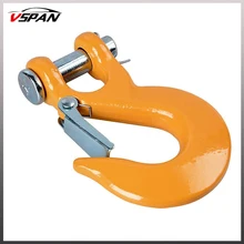 Желтая Скоба безопасности, защелка, поворотный крюк лебедки для Jeep Wrangler JK TJ, внедорожные 35000 фунтов, комплекты для восстановления 4X4, аксессуары