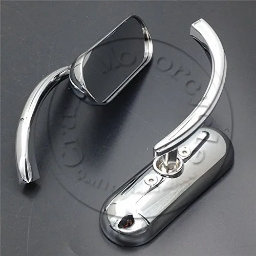 

Motorcycle parts Racing Chrome Rearview Mirror For Suzuki Savage Intruder Volusia Boulevard Custom Mini Oval mirrors