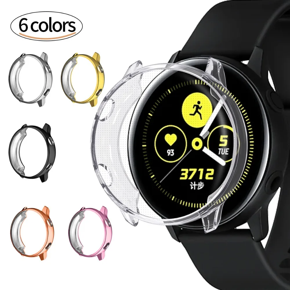 Спортивные ремешки для samsung Galaxy Watch, активные полосы, защита экрана, браслет для samsung Galaxy Watch, активный Чехол, ремешок