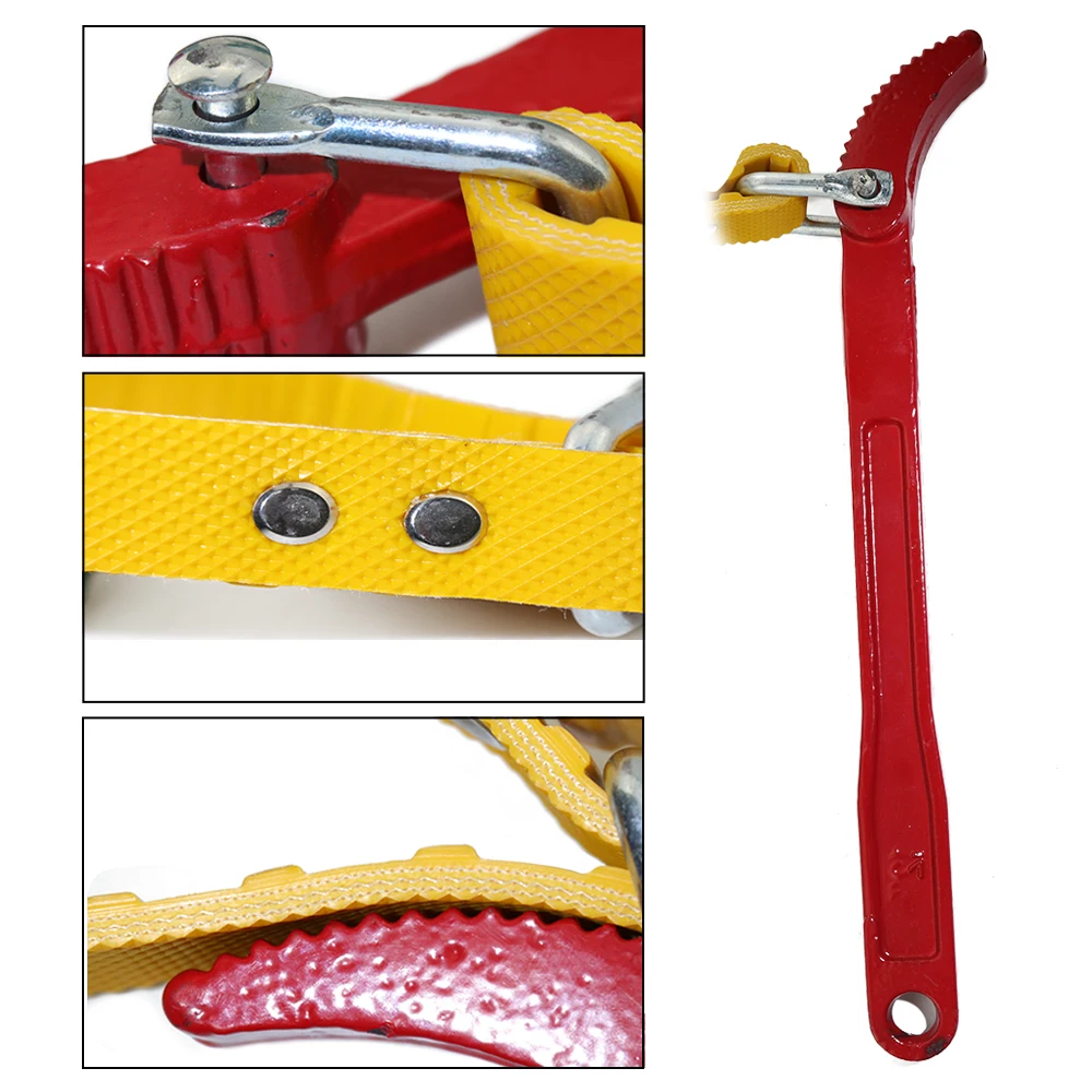 shamjina Adjustable Belt Strap Wrench Spanner Oil Filter Removal Tools shamjina Adjustable Belt Strap Wrench Spanner Oil Filter Removal Tools