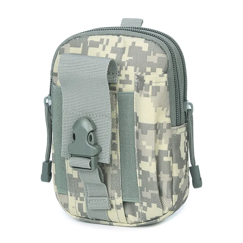 

Tactical Waist Pack Multi-Purpose Phone Holder Durable Camo Molle Pouch EDC Universal Mobile Phone Belt Bag for Camping Hiking