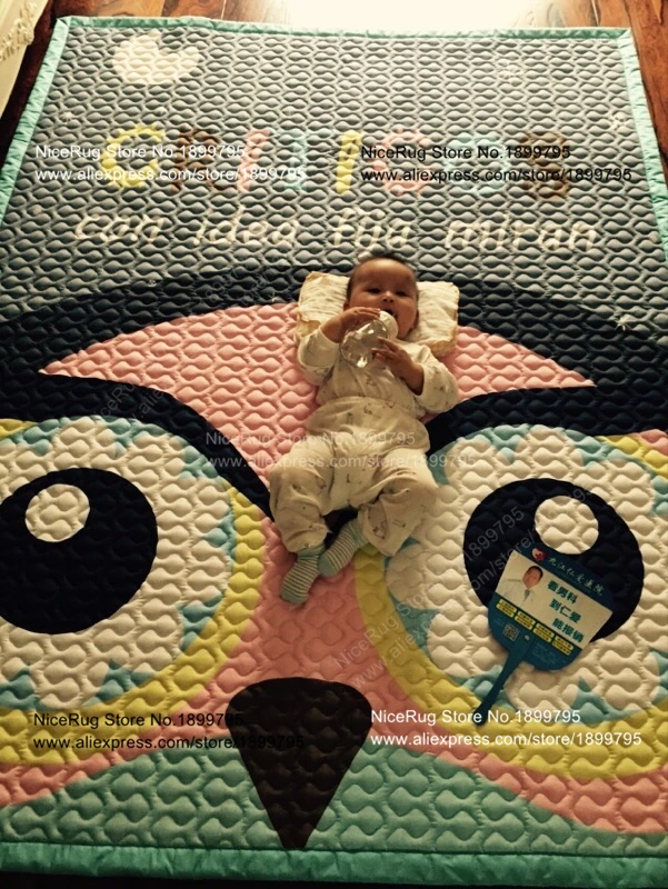 NC107 review KIDS sit on mat 39 OWL