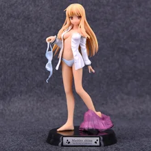 19cm Sakurasou Shiina Mashiro Griffon Sexy Girl font b Doll b font PVC Figure Figurine Resin