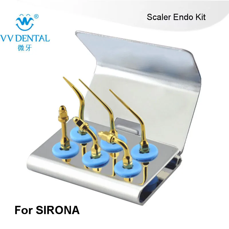 

5 pcs SREKG Sirona dental endodontic kit fit PerioSonic Sirosonic SIROSON dental equipment for sale for top dentist in nyc