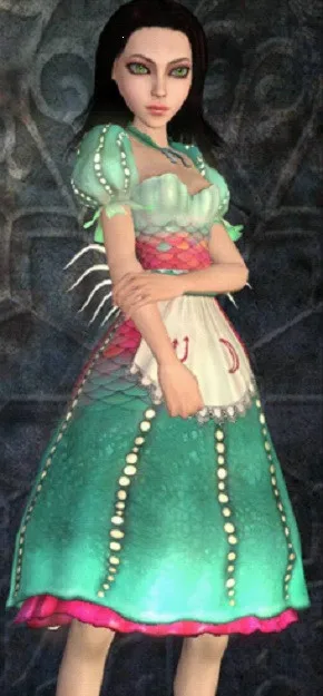 The Art of Alice: Madness Returns alice siren mermaid Cosplay Costume 11 -  AliExpress