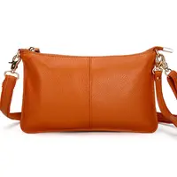 RanHuang Women Genuine Leather Day Clutches Candy Color Shoulder Bags Women's Fashion Crossbody Bags Small Clutch Bags - Image 5