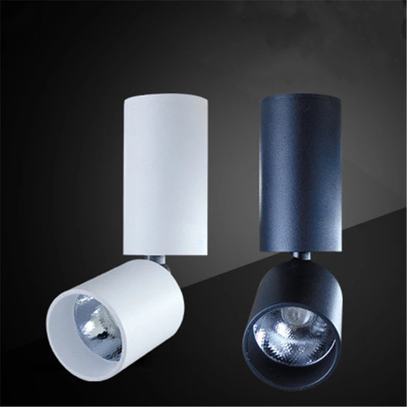 

3W/5W/7W led downlight Surface mounted AC85-265V Adjustable 90 degrees Spot light 360 Rotatable LED Ceiling Lamp