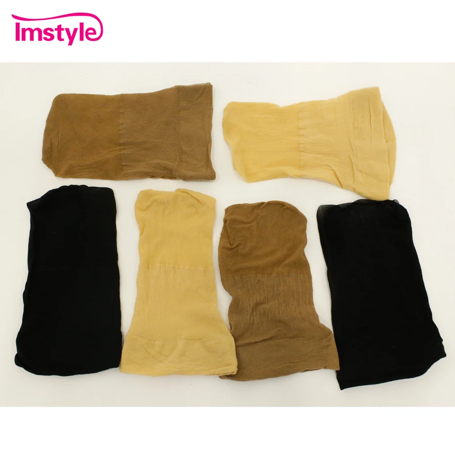 Imstyle Wig Cap 2PCS/Pack Hairnets for Weaving Wig Stretchable Elastic Hair Nets Stretch Mesh Wig Cap for Making Wigs Free Size Imstyle Wig Cap 2PCS/Pack Hairnets for Weaving Wig Stretchable Elastic Hair Nets Stretch Mesh Wig Cap for Making Wigs Free Size