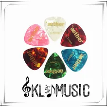 Лучшие штамповки жемчуг гитарный выбор с тестовый логотип печать, пользовательский жемчужный целлулоид гитарный выбор