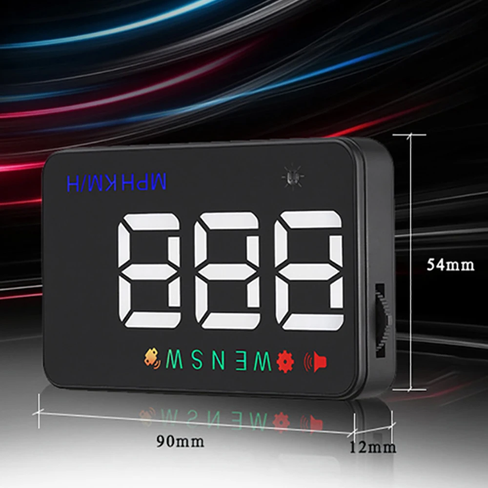  AOSHIKE Universal Auto HUD GPS Tacho Geschwindigkeit Head Up Display Digital Über Geschwindigkeit A