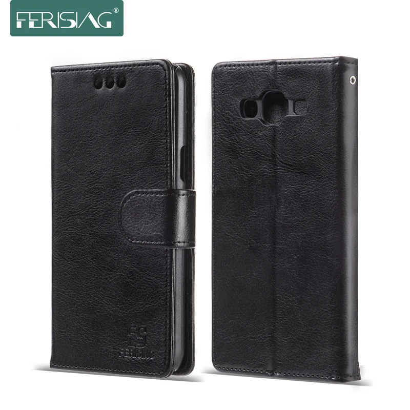 

FERISING For Samsung J5 J7 (2015) Case Leather For Samsung Galaxy S5 S4 I9500 I9600 J500 J700 Wallet Leather Flip Cover P003