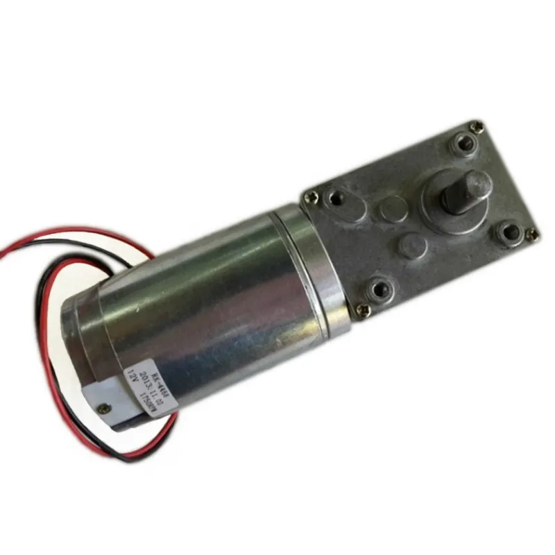 DC 12V 9rpm Worm Gear Motor, with Self-locking function ,powerful Torque,robot motor, Window machine Motor. gb37 520 12v 70rpm micro dc gear motor for large torque robot silver