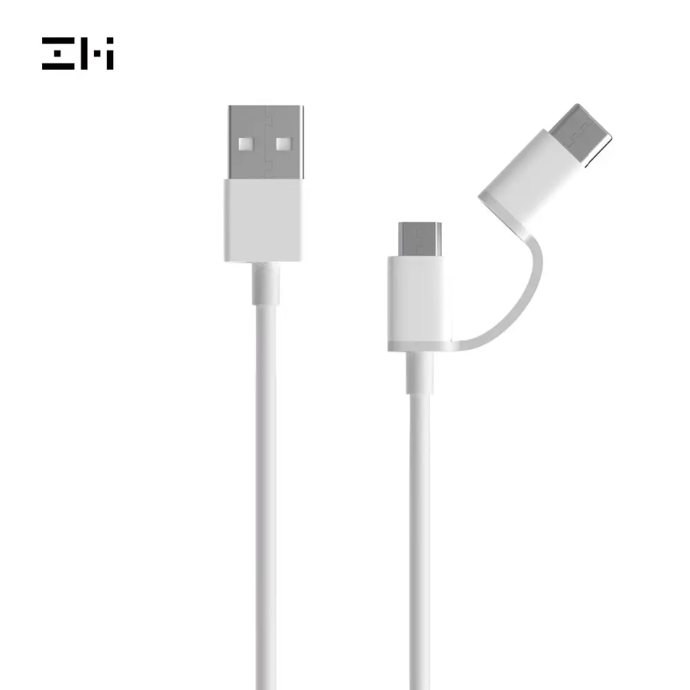 ZMI AL501/AL511 2-в-1 USB-C и эффектом приближения c зарядкой Micro-USB комбо кабели, 30 см 100 см, Мы произведем