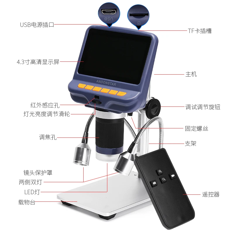 

High quality!Diesel Common Rail Injector Injection Pump Spare Parts Valve USB Link Microscope Amplifier Repair Diagnostic Tool