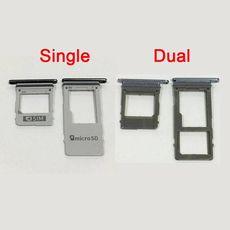 For Galaxy A8 2018 Original Single Sim Card Tray & Micro SD Memory Card Slot Holder Replacement Parts|SIM Card - AliExpress