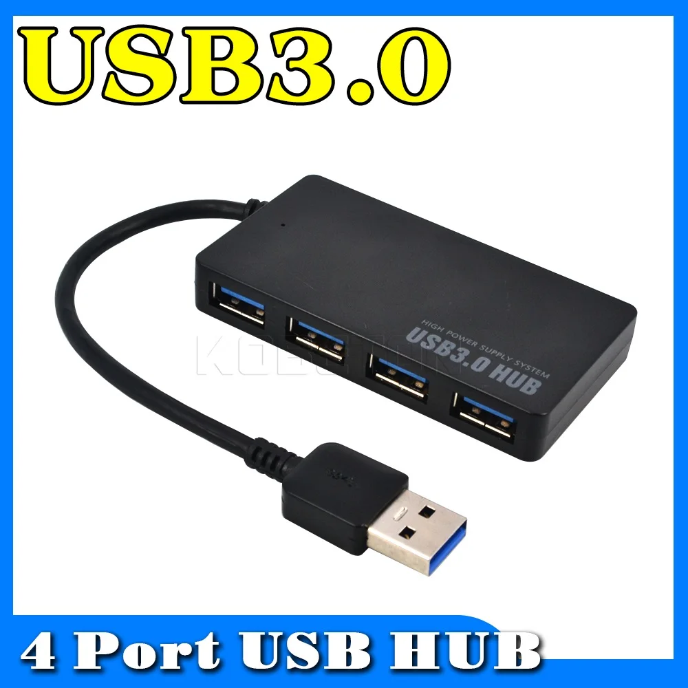 Новинка; Новая модная 5 Гбит/с USB 3,0 4 Порты и разъёмы концентратор USB3.0 сплиттер адаптер ультра Скорость для портативного компьютера ПК мощный источник питания