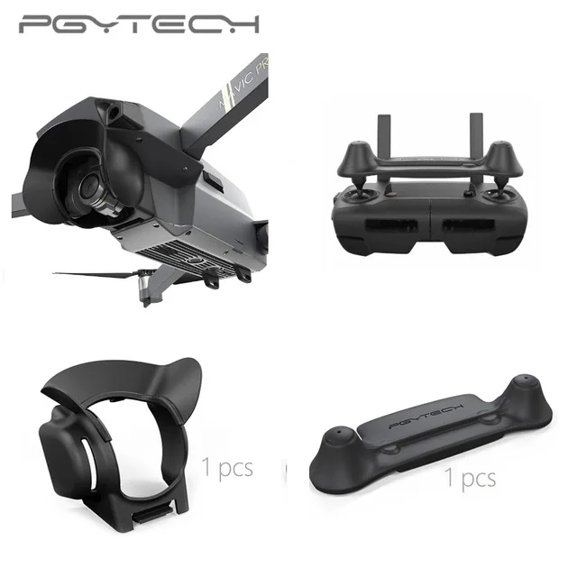 

PGYTECH Remote Control Stick Protector + Lens hood Camera Protector Sun Shade for DJI Mavic Pro Accessories