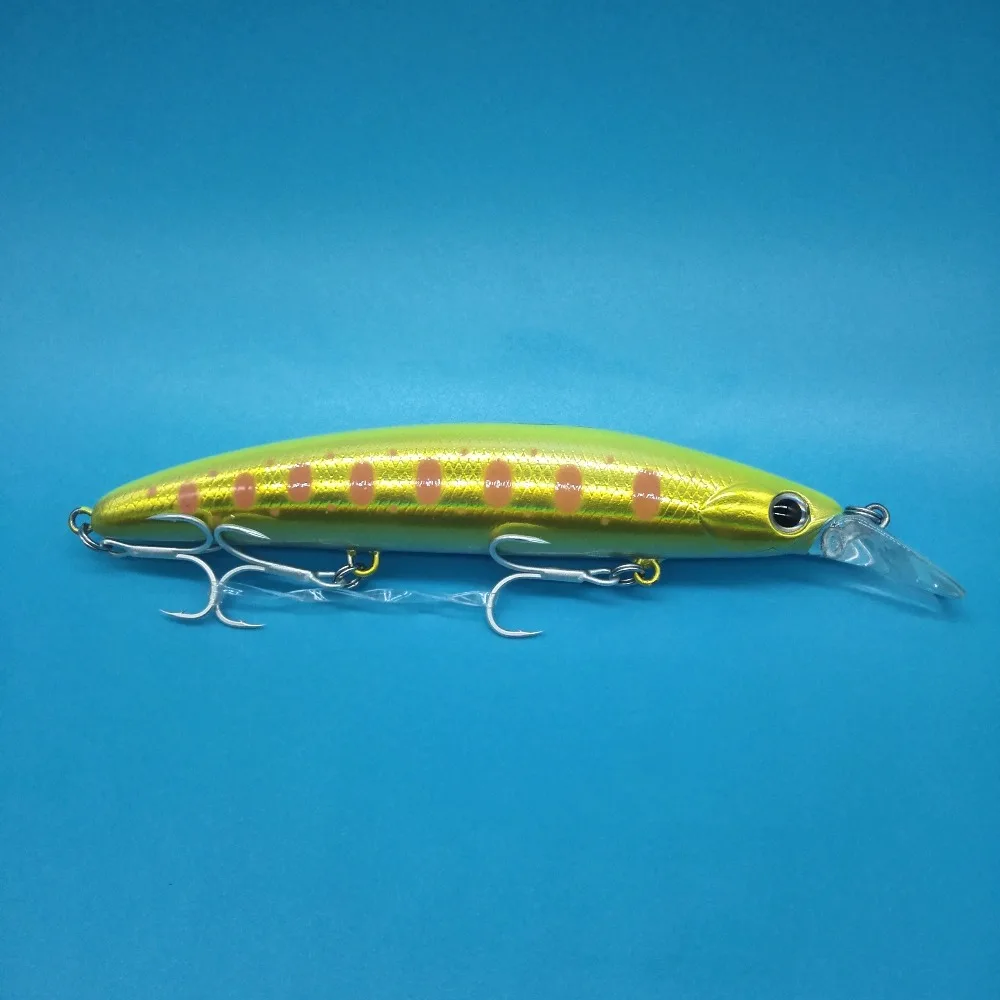 Trulinoya DW48 5 шт./лот 20,5 г/11 см Minnow рыболовная приманка жесткие снасти для ловли окуня твердая приманка