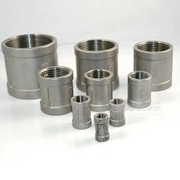 3/8 &quotFemale x 3/8&quot Female Couple нержавеющая сталь SS 304 резьбовые фитинги для труб|threaded pipe