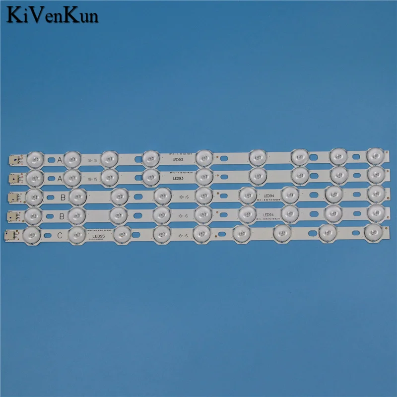 

9 Lamp LED Backlight Strip For K40DLV2F VES400UN TLK39DLEDSMART DOMUS39D VES390UNDC-01 VES400UNDS03E VES400UNDS01B Bar LED Band