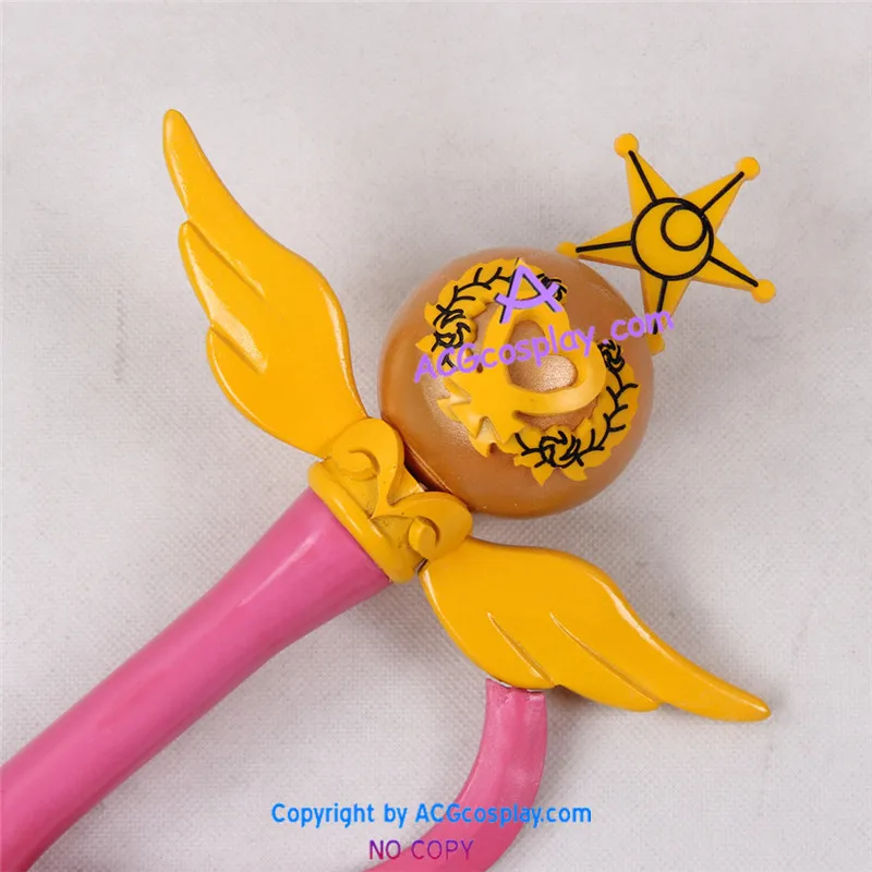 Матроска Сейлор Мун Минако Aino Wand Реплика Cosply Prop из ПВХ|sailor moon props|pvc |