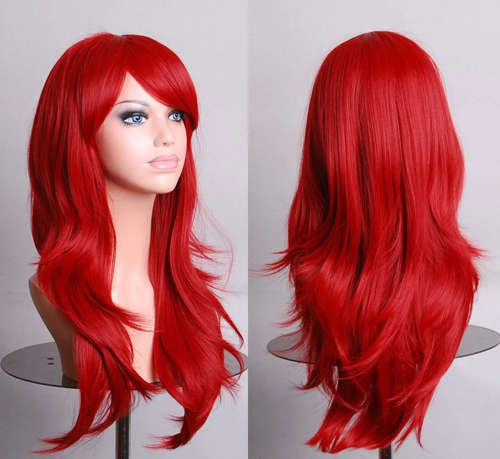 Online Buy Wholesale red cosplay wig from China red cosplay wig