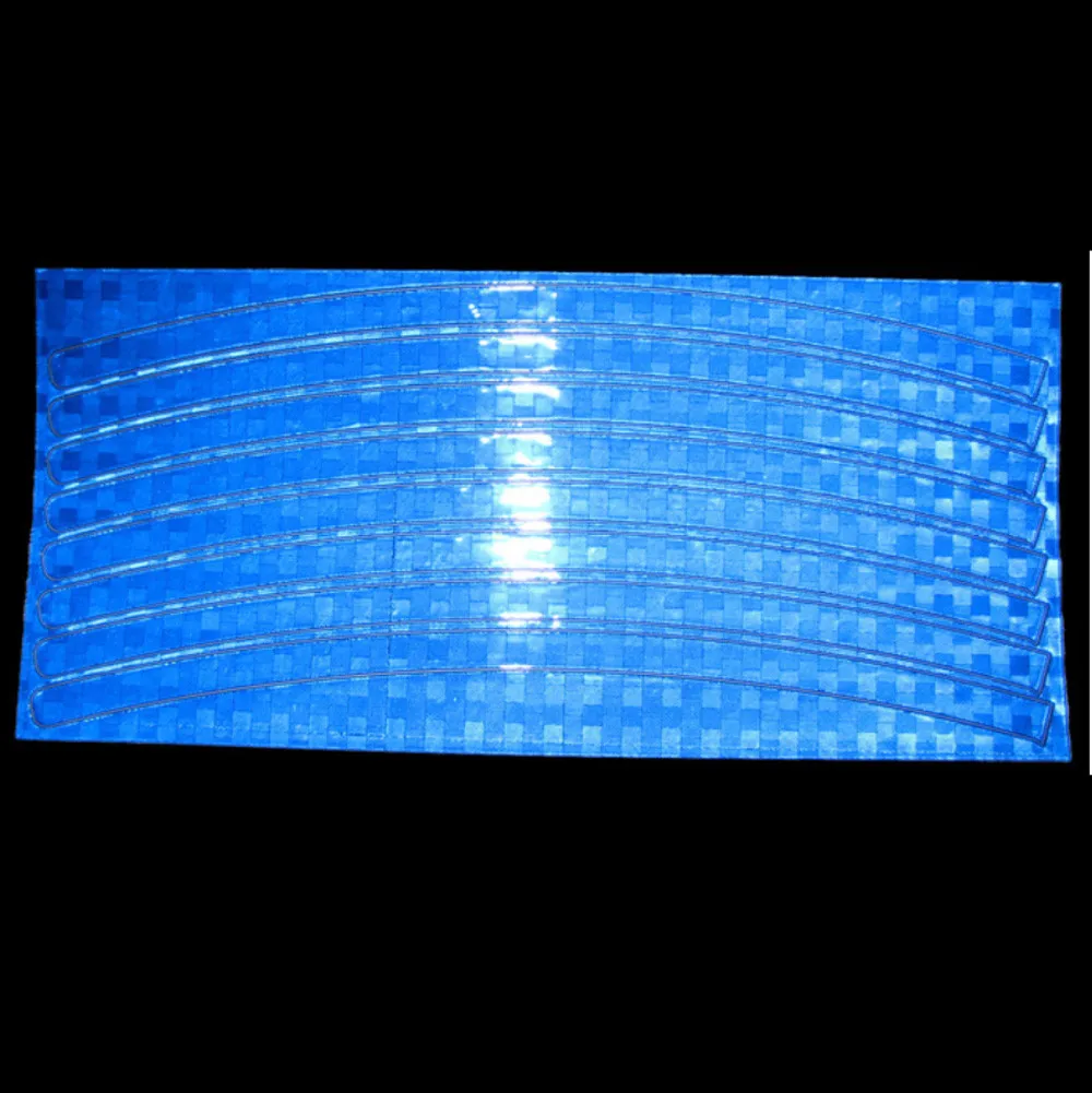 Clearance Bicycle reflector 2019 newly Fluorescent MTB Bike Bicycle Sticker Cycling Wheel Rim Reflective Stickers Decal Accessories BRS 5