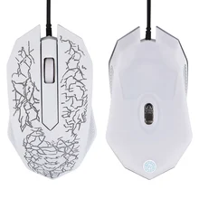 Оптическая игровая мышь эргономичная USB Проводная Подсветка мыши 3 кнопки для ПК ноутбука
