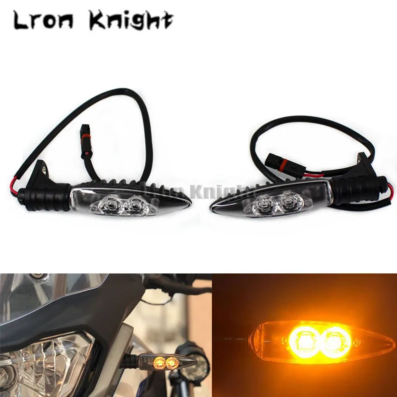 

For BMW R1200GS R1200R R1200RS R1200GS ADV R1200 GS Adventure 2013-2016 Front / Rear LED Turn Signal Indicator Light Blinker