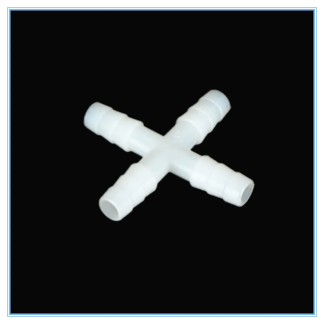 Hose 4 way joint four way tower joint plastic four way connector hose