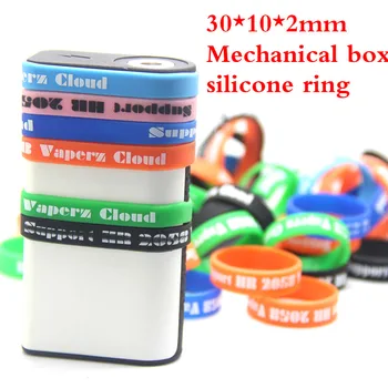 

30mm 10 Pc New Silicon Vape Ring MOD Box Silicone Ring Electronic Cigarette For Mechanical Mods Electronic cigarette Accessories