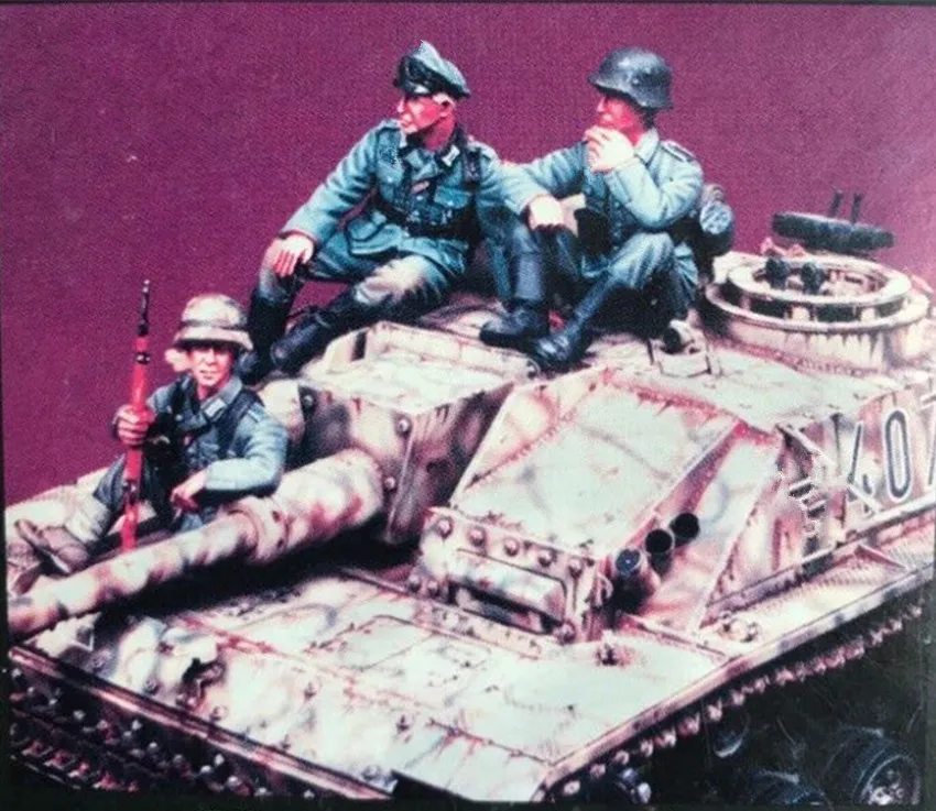 1/35 каучуковая фигурка модель комплект Unassambled Неокрашенный 00704(без майки