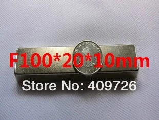 

5pcs/Pack Super Powerful Strong Rare Earth Block NdFeB Magnet Neodymium N42 Magnets F100x20x10mm--Free Shipping