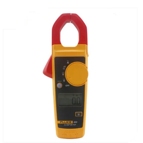 Fluke 303 цифровой мультиметр с зажимом AC 600A подсветка дисплей мягким чехлом