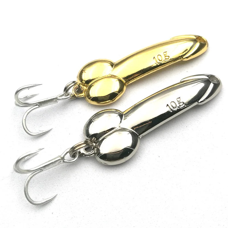 

1Pcs/Bag Fishing Lure Silver/Gold Color Metal Sequins Fishing bait Spinnerbait Treble Hook Hard Lures Fishing tackle 5g 10g 15g