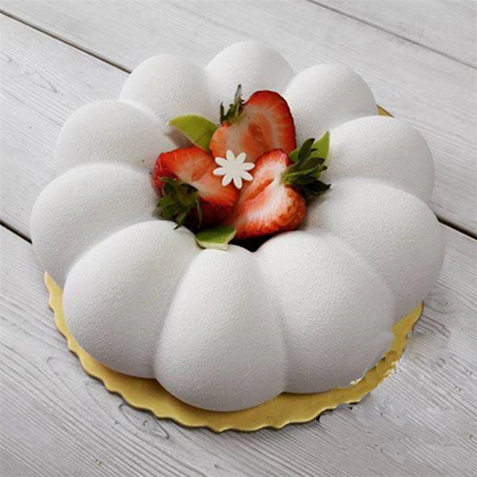 

VOGVIGO Non-stick Donut Shaped Silicone Mousse Cake Mold Chocolate Sugarcraft Jelly Confectionery Baking Dish Dessert Decorators