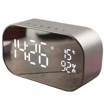 

S2 Bluetooth Speaker Wireless Mini Mobile Alarm Clock Speaker Computer Car Subwoofer Mini Portable Wireless Bluetooth Speaker
